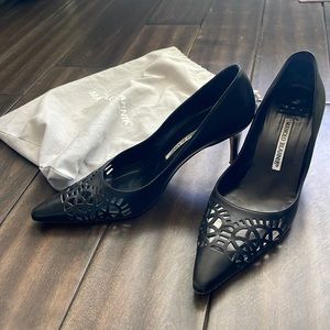 Manolo Blahnik heels size 38.
